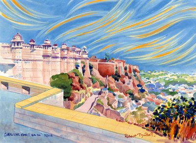 Gwalior Fort, India, 2001 by Robert Tyndall